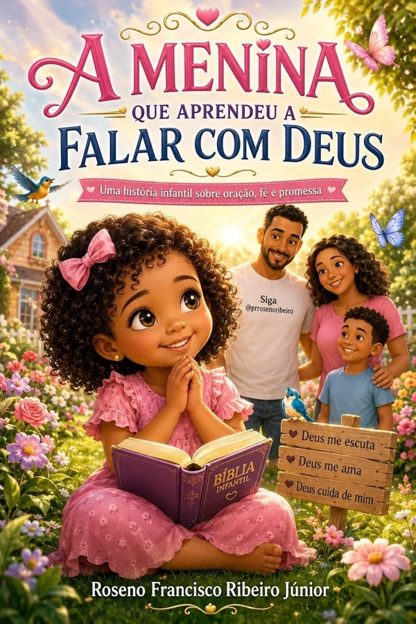 Capa de A Menina que Aprendeu a Falar com Deus
