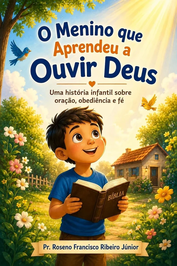 Capa de O Menino que Aprendeu a Ouvir Deus